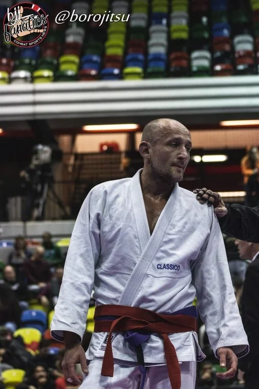 Grzegorz Żytkiewicz at a jiu-jitsu competition