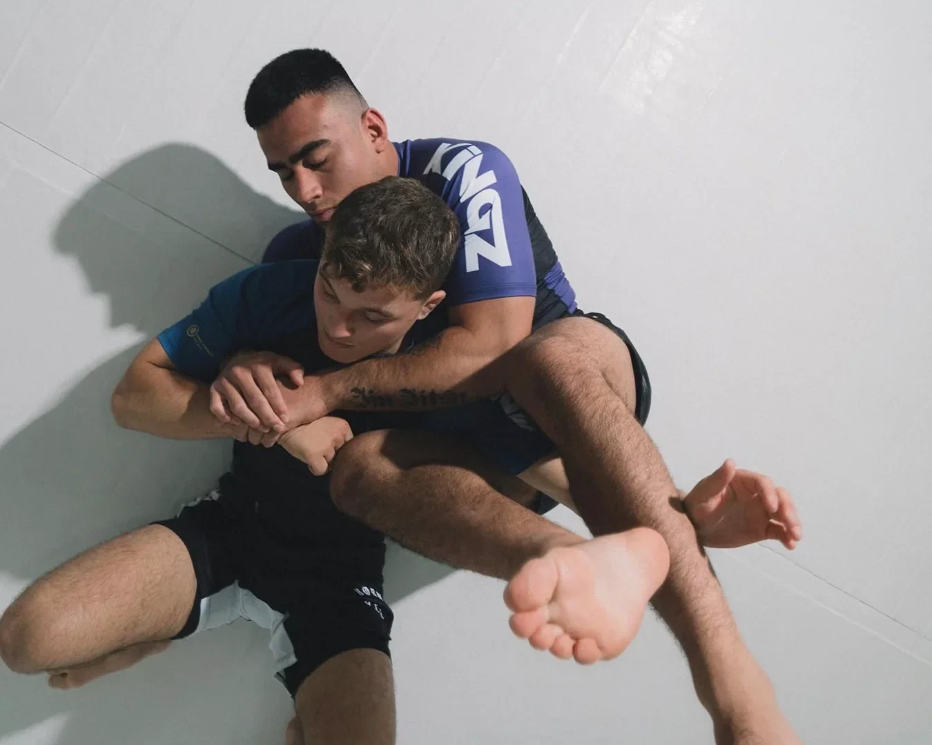 Working on back control in No-Gi