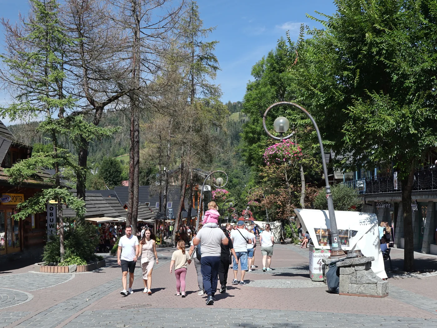 Krupówki Street in Zakopane